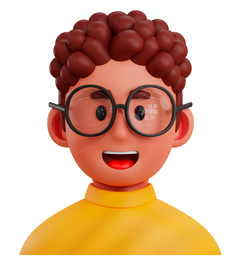 3D Avatar of Morgan, a professional web designer